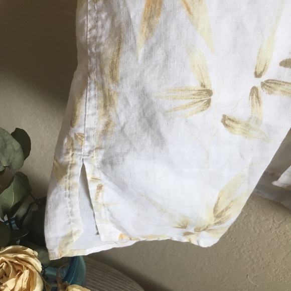 Men’s vintage SUMA linen tropical palm button up - Picture 5 of 5